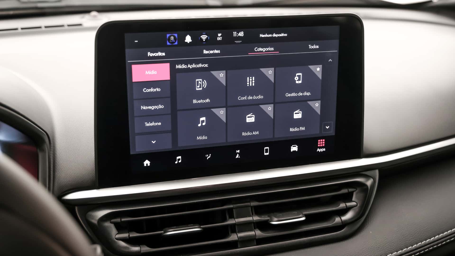 Fiat Fastback Impetus T200 Hybrid 2026 (BR) im Test - Multimedia