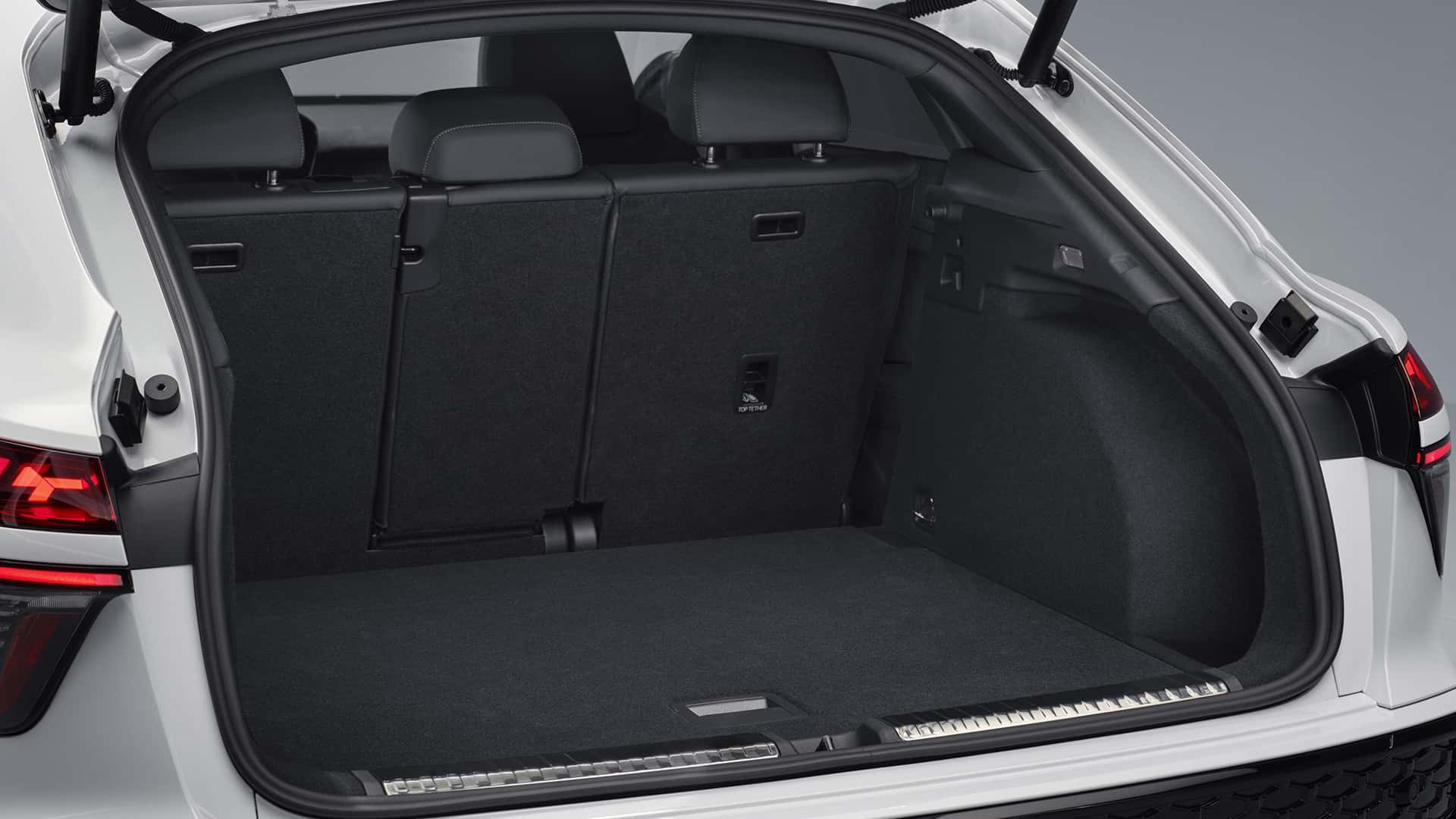 Audi Q3 Sportback, der Innen- und Kofferraum