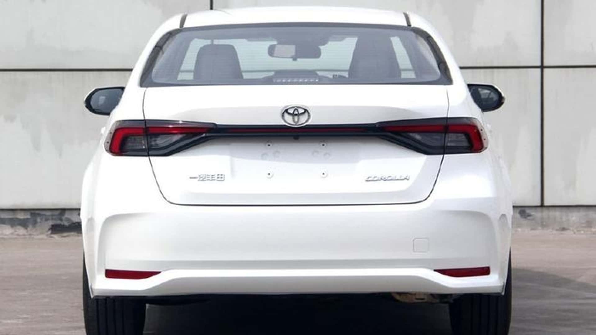 New Toyota Corolla looks leaked in China