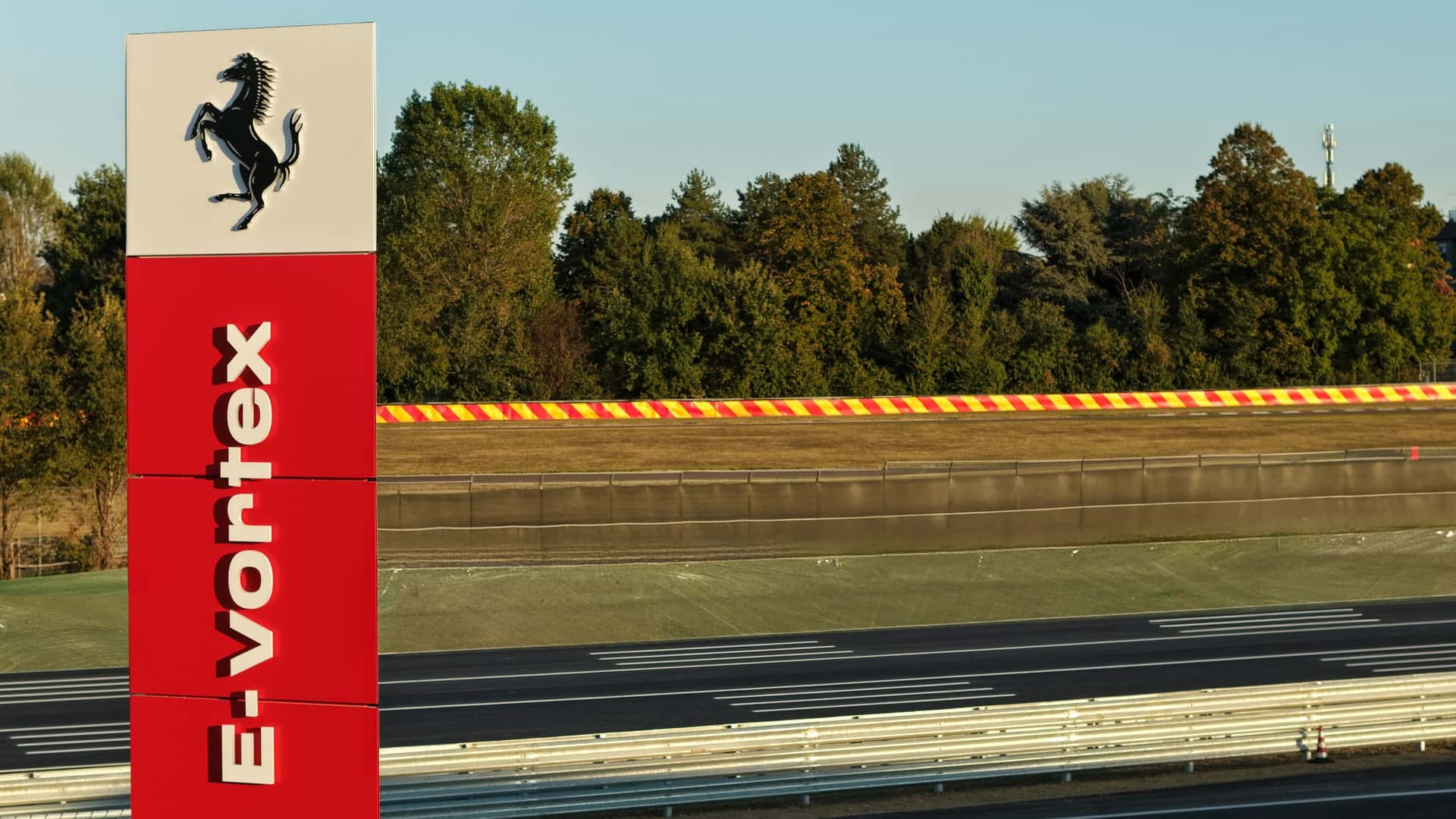 La nouvelle piste d'essai Ferrari à Maranello