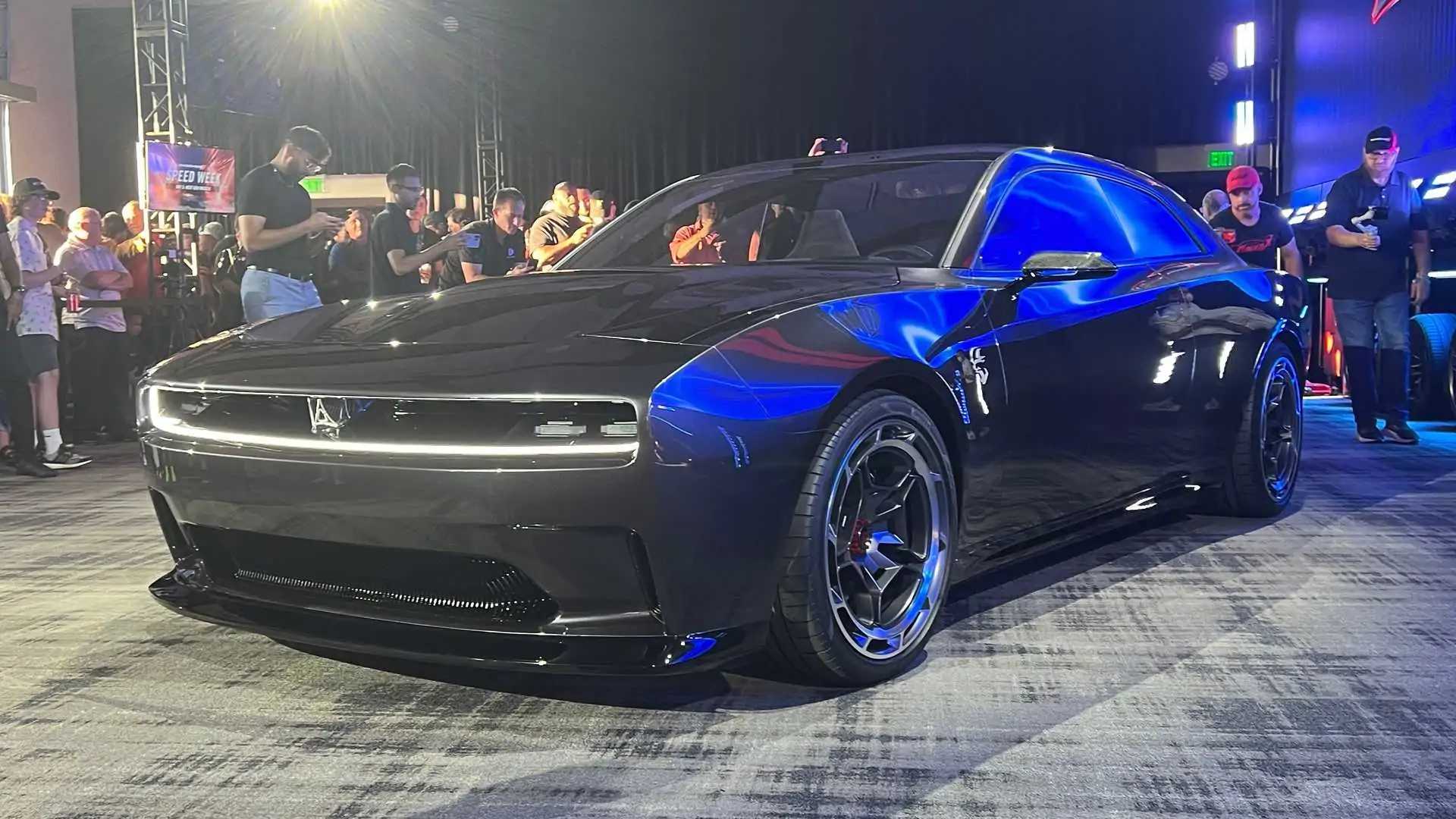 Dodge Charger Daytona SRT Concept EV Live Image
