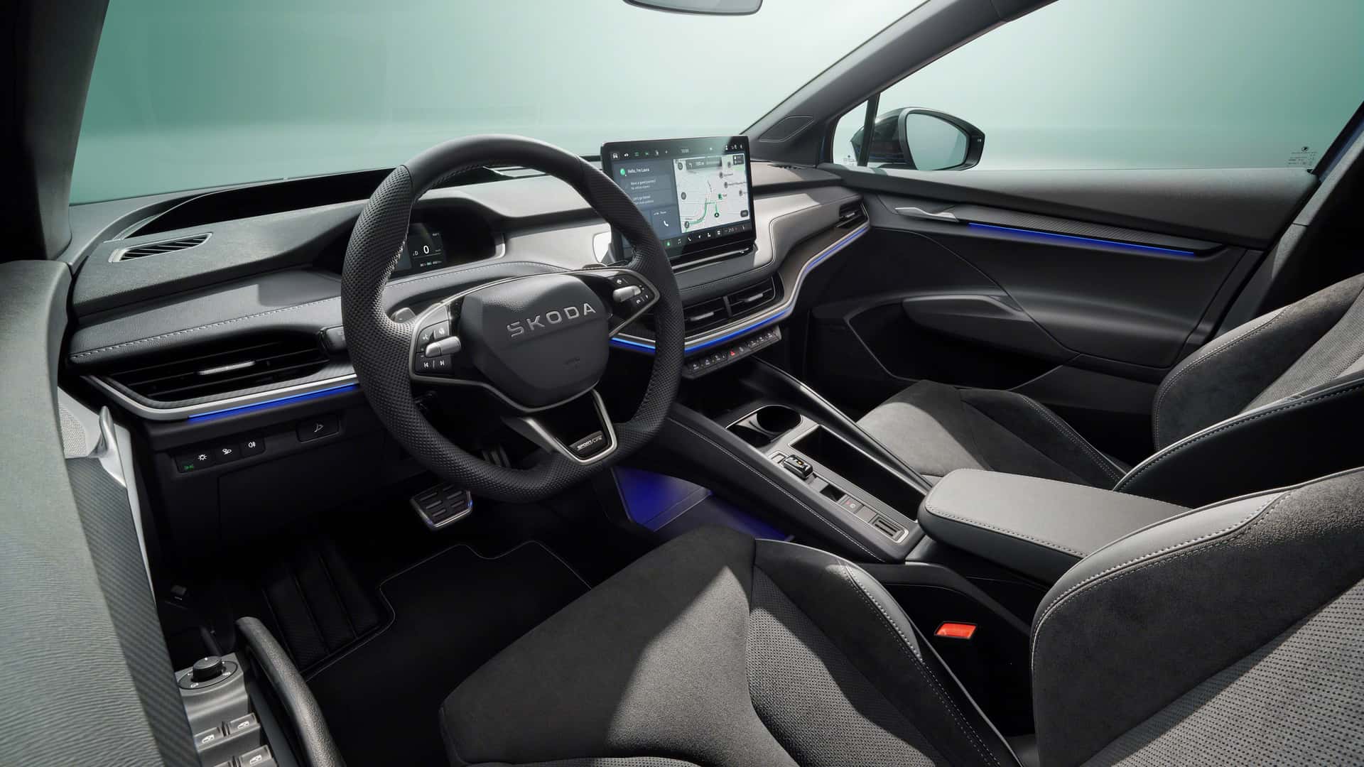 <p>Skoda Elroq, das Interieur</p>