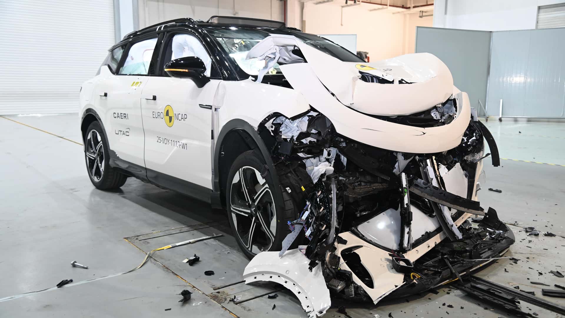 Uji tabrak Voyah Courage Euro NCAP