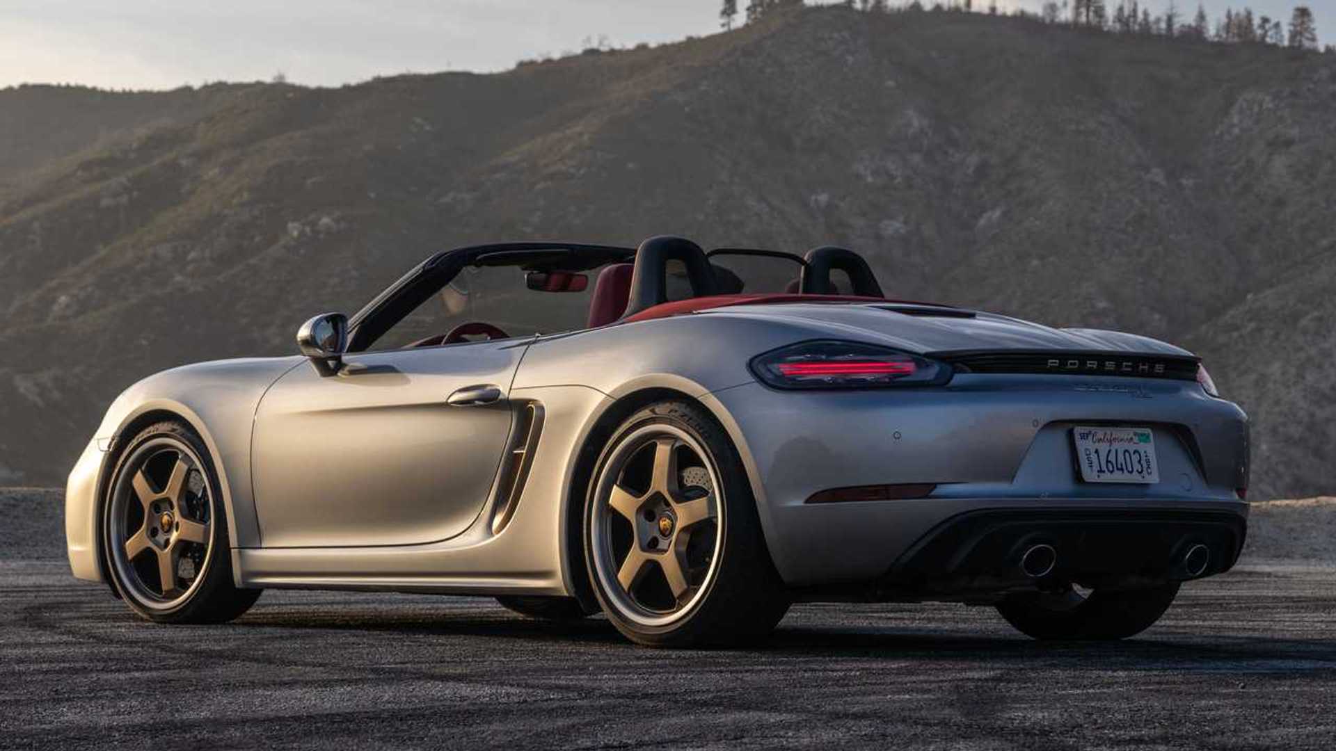 2021 Porsche 718 Boxster 25 Years Exterior