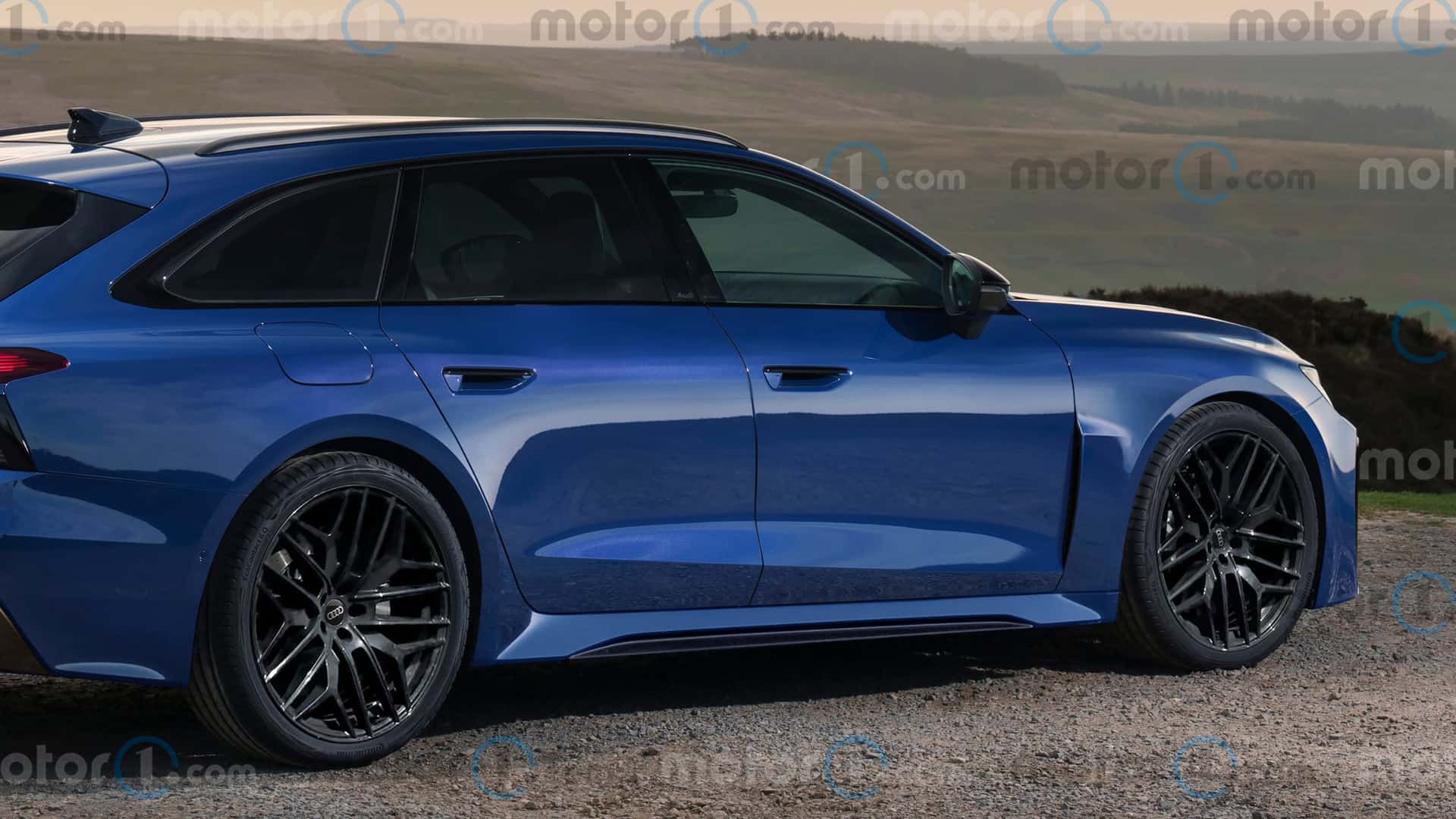 2027 Audi RS6 Avant Rendering by Motor1