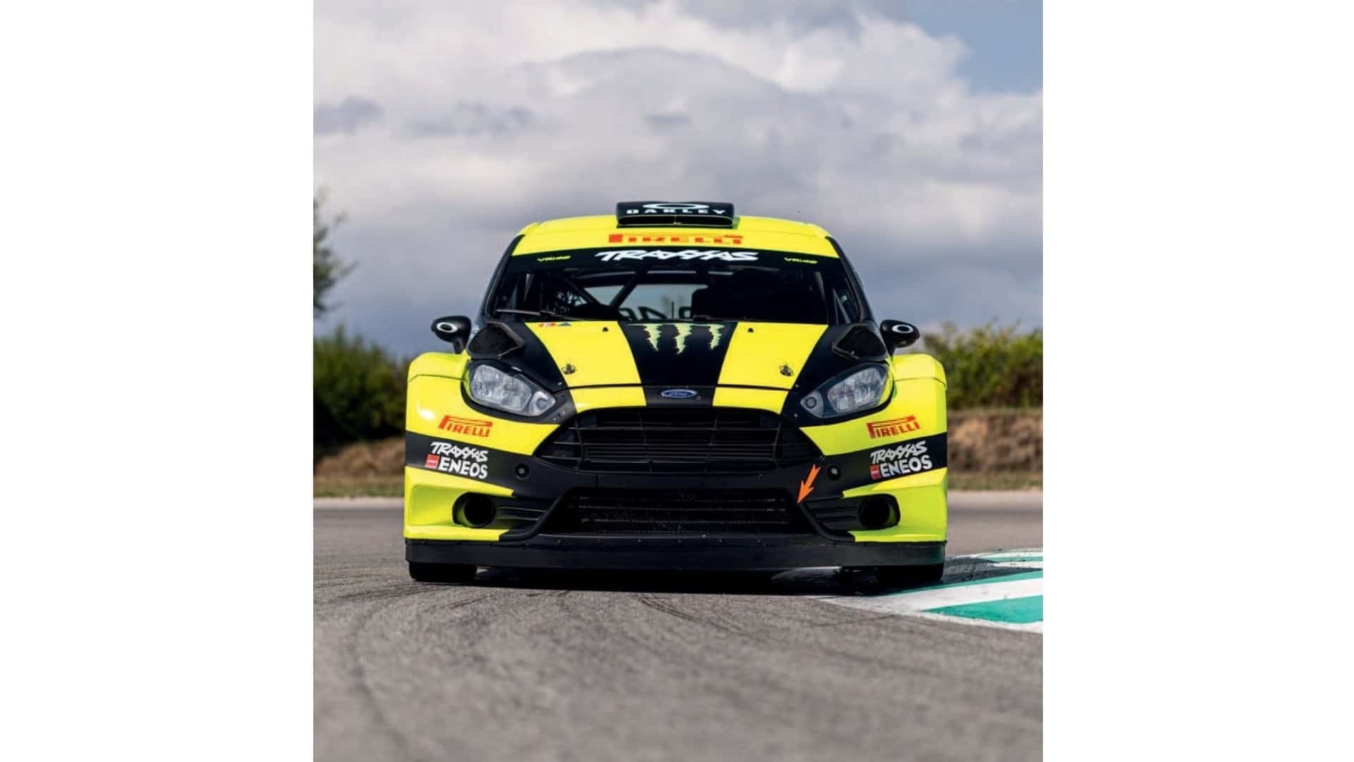 La Ford Fiesta RS WRC de Valentino Rossi
