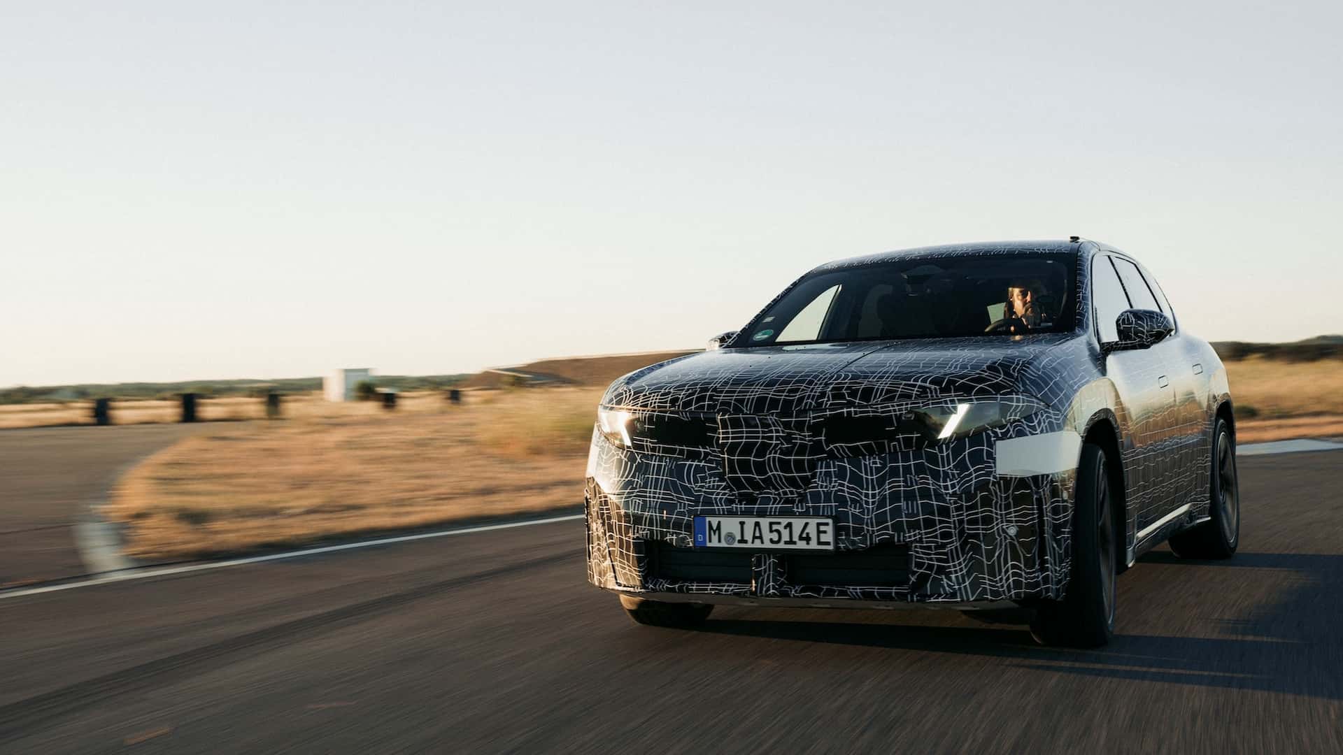 BMW iX3 2026 Prototype Drive