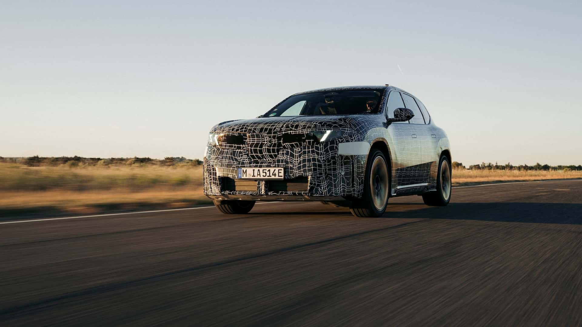 BMW iX3 2026 Prototype Drive