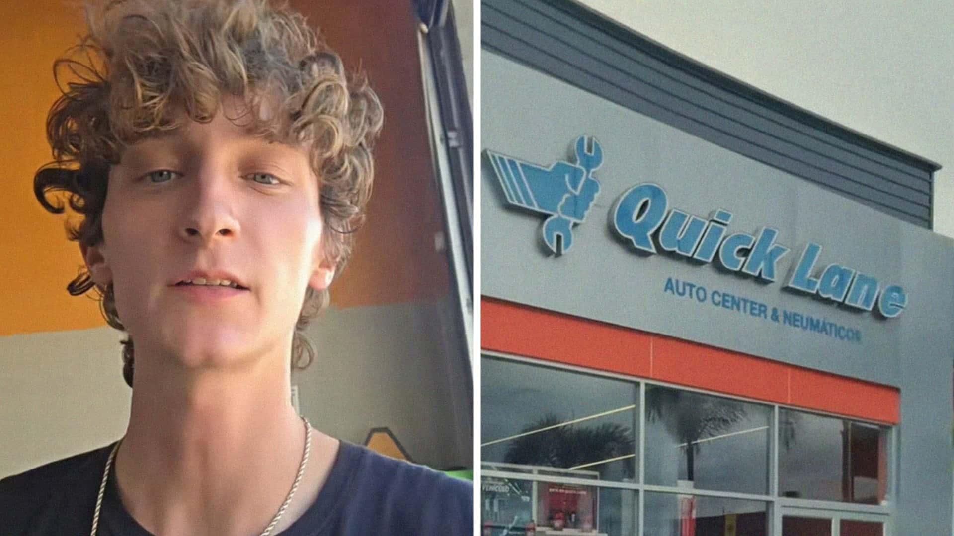 Quick Lane Worker Shows Advertisement for $39.95 Oil Change From Last Year. Then He Reveals How Much it Costs Now