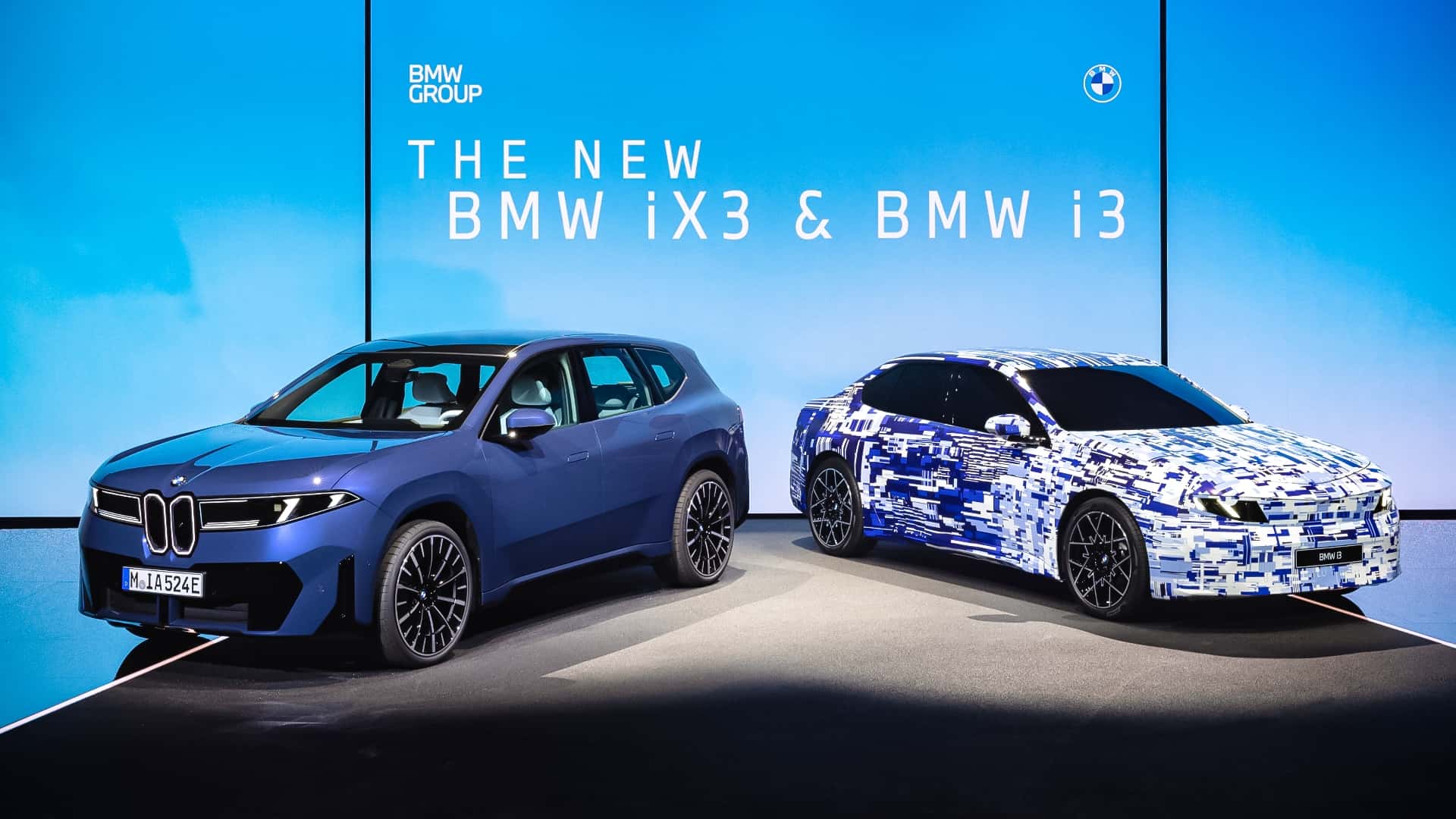 BMW iX3 et BMW i3