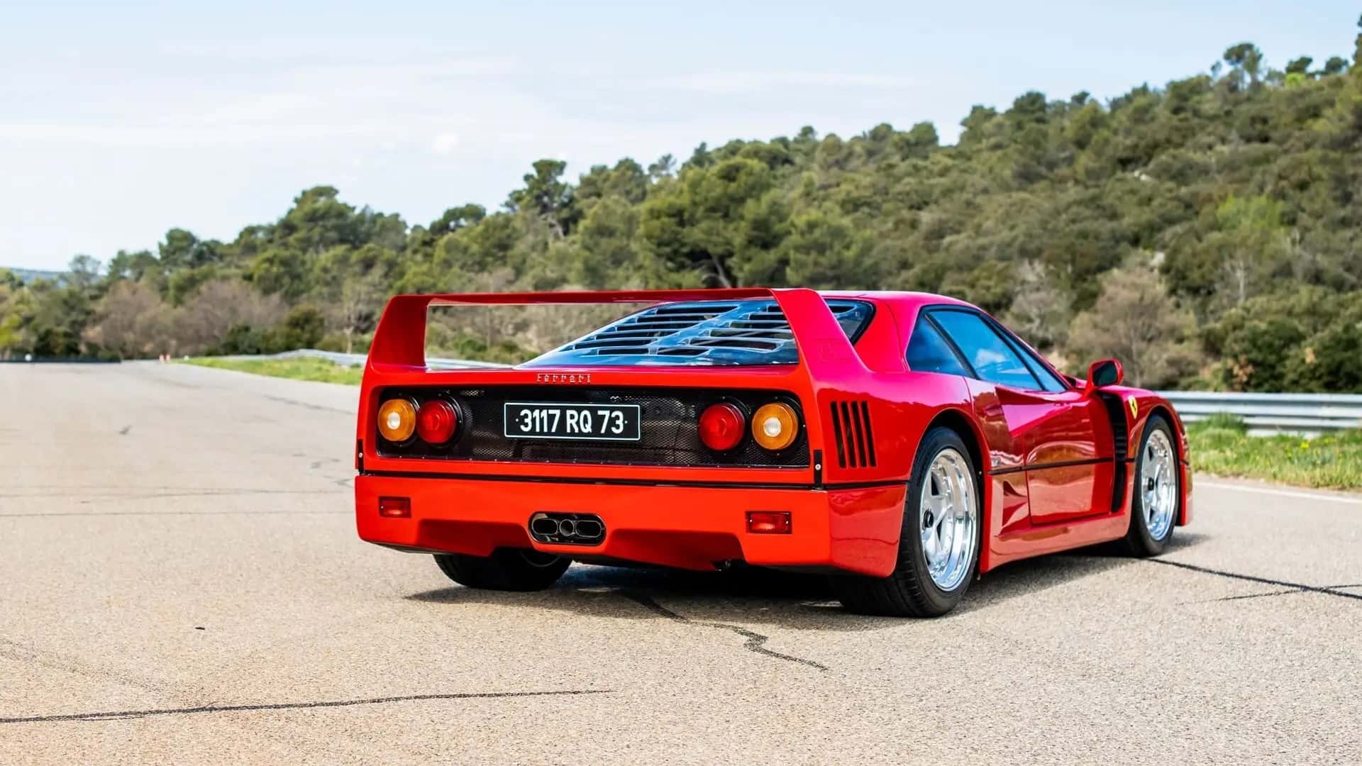 Alain Prosts Ferrari F40 wird versteigert