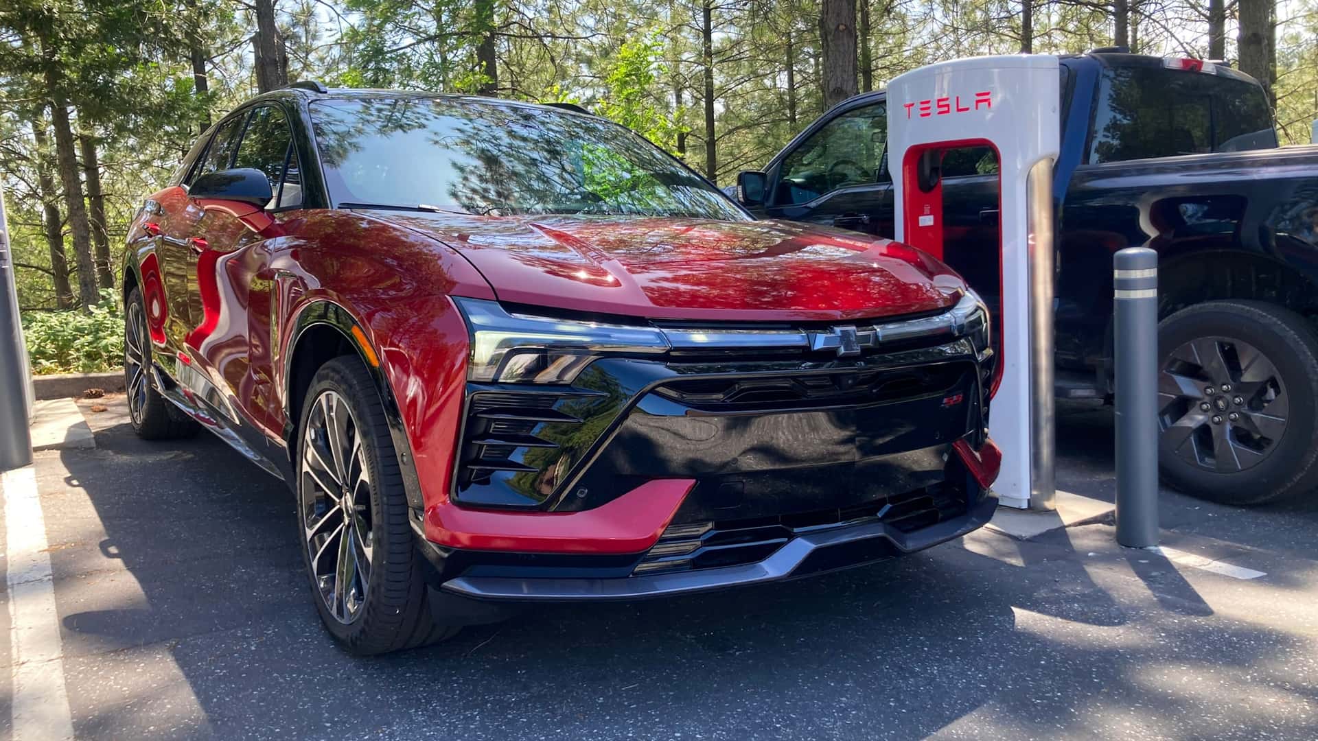 Chevrolet Blazer EV 2025 di Supercharger Tesla