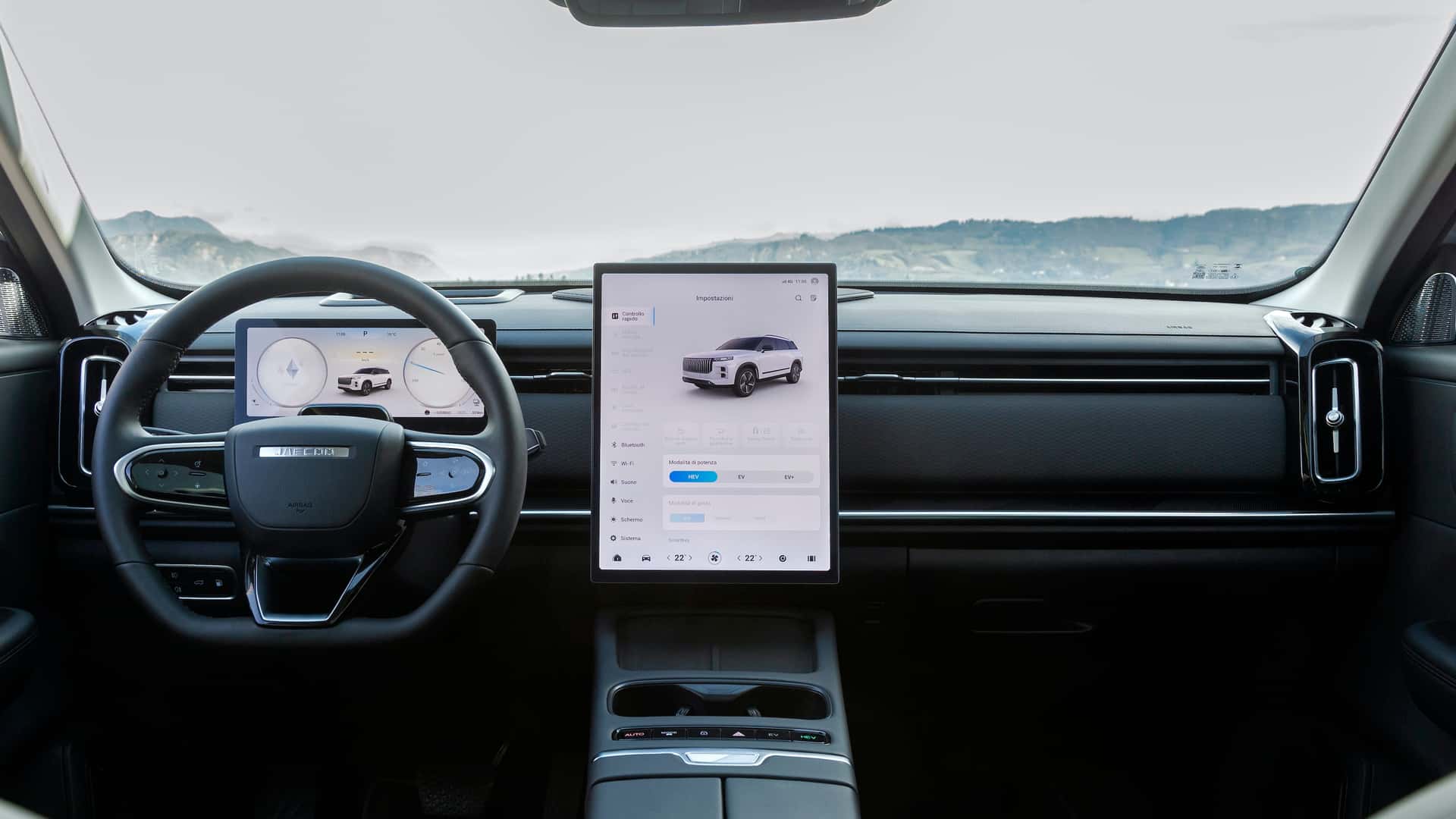 <p>Jaecoo 7, la plancia</p>