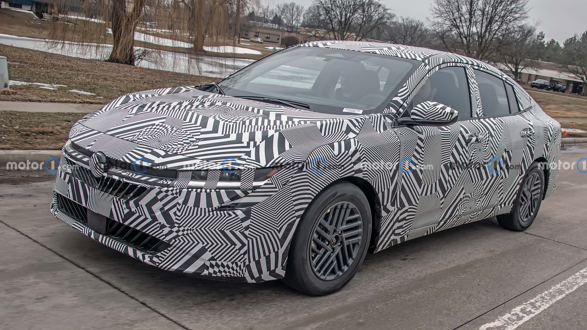 New Nissan Altima Front View Spy Photo