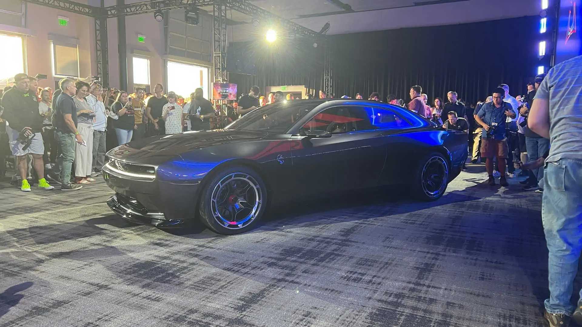 Dodge Charger Daytona SRT Concept EV Live Image