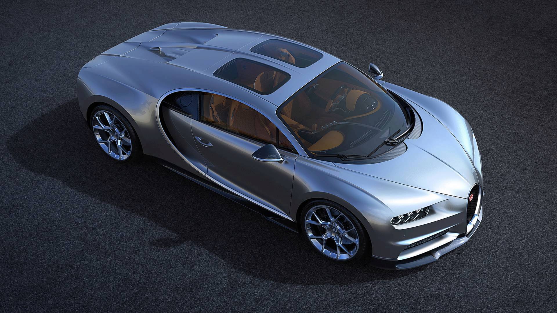 Bugatti Chiron Himmelsansicht