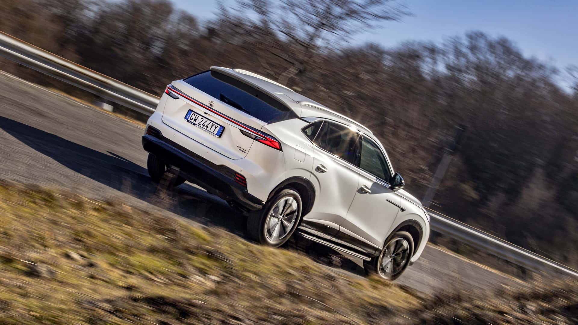 MG HS 2025, primera prueba