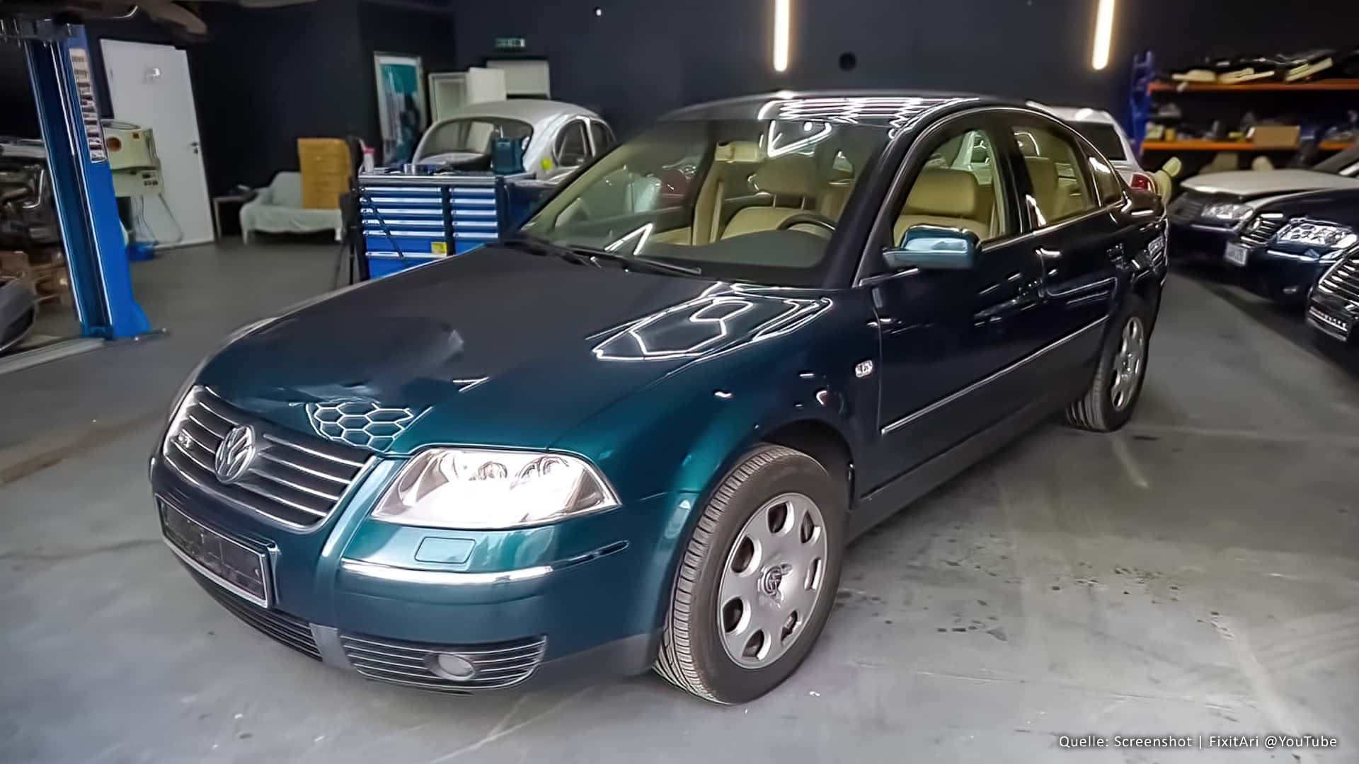 Es gab tatsächlich mal einen gepanzerten VW Passat W8