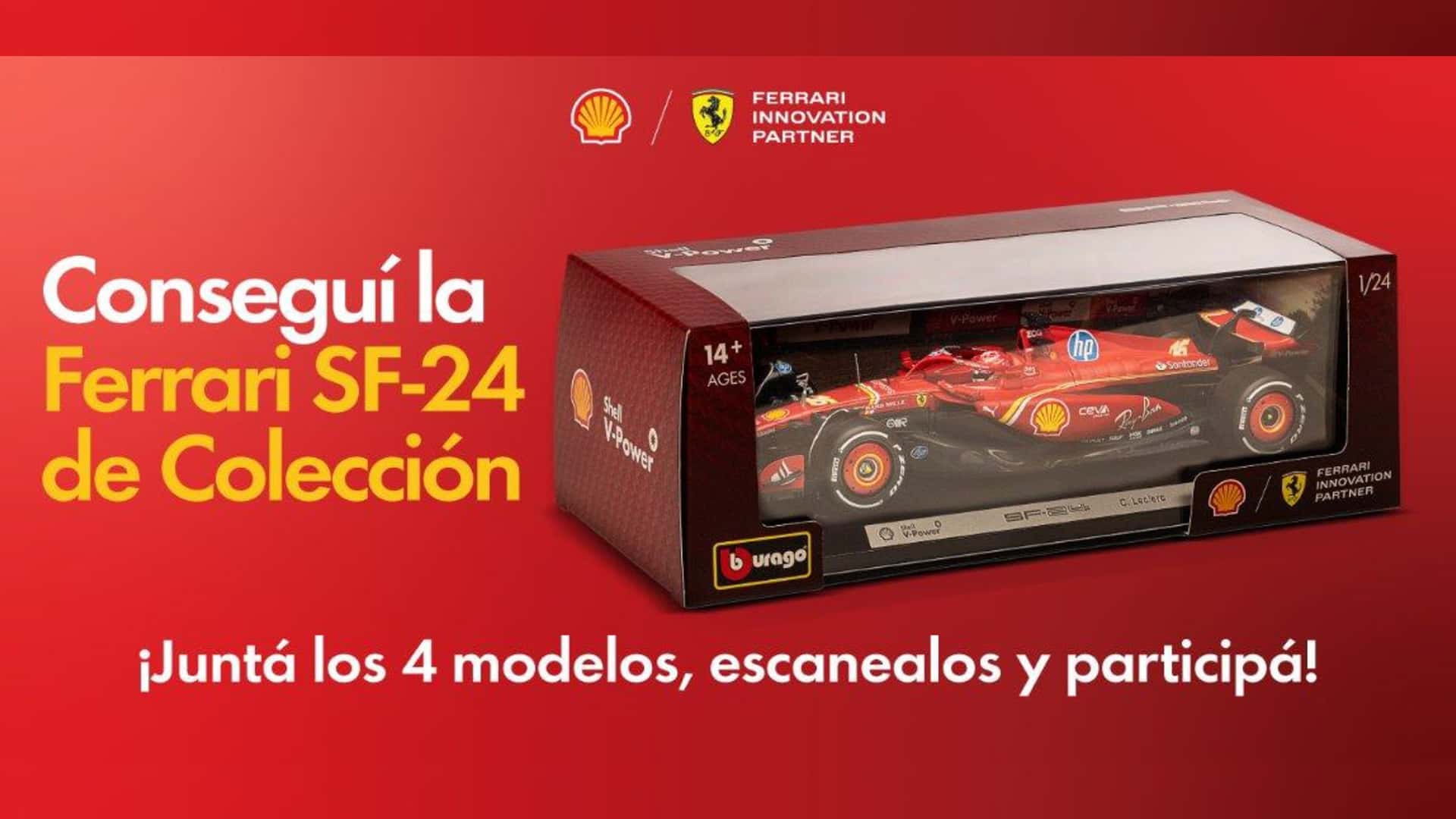 Shell Box - Colección Autitos Ferrari