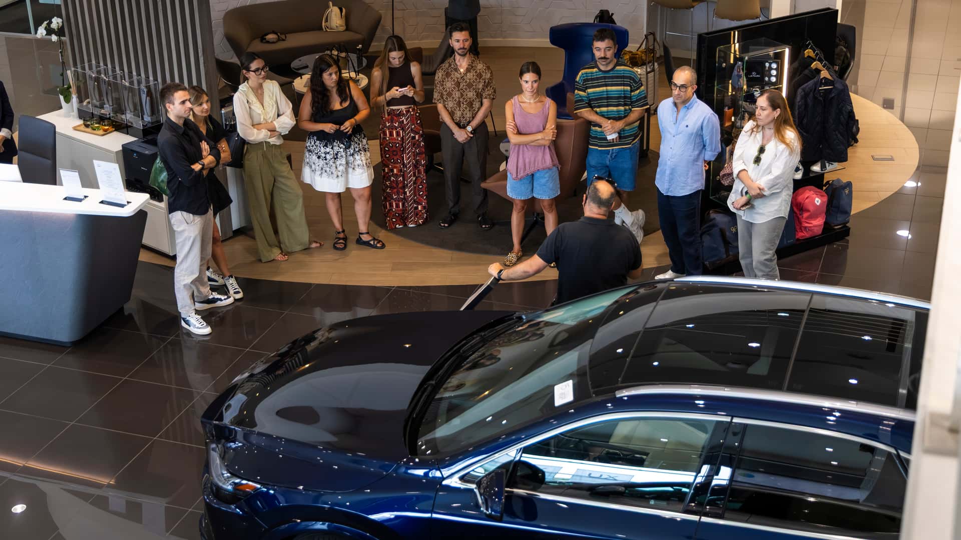 Motor1 Experience by Lexus, campos de lavanda