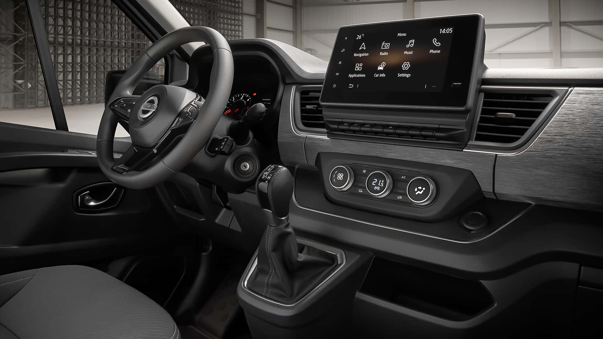 Nissan Primastar (2025) mit Neungang-Automatikgetriebe