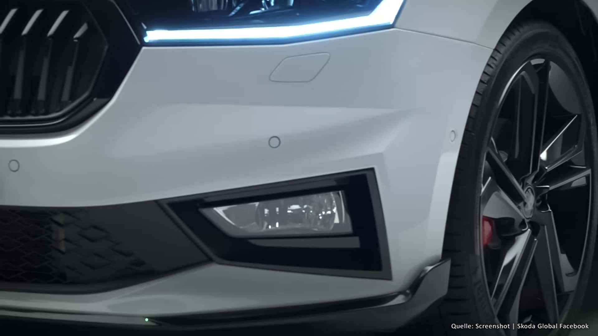 Skoda Fabia 130 teaser