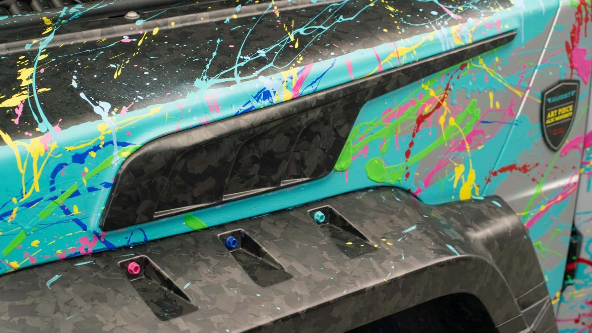 Hand-Painted Mercedes-Benz G-Class By Alec Monopoly From Mansory