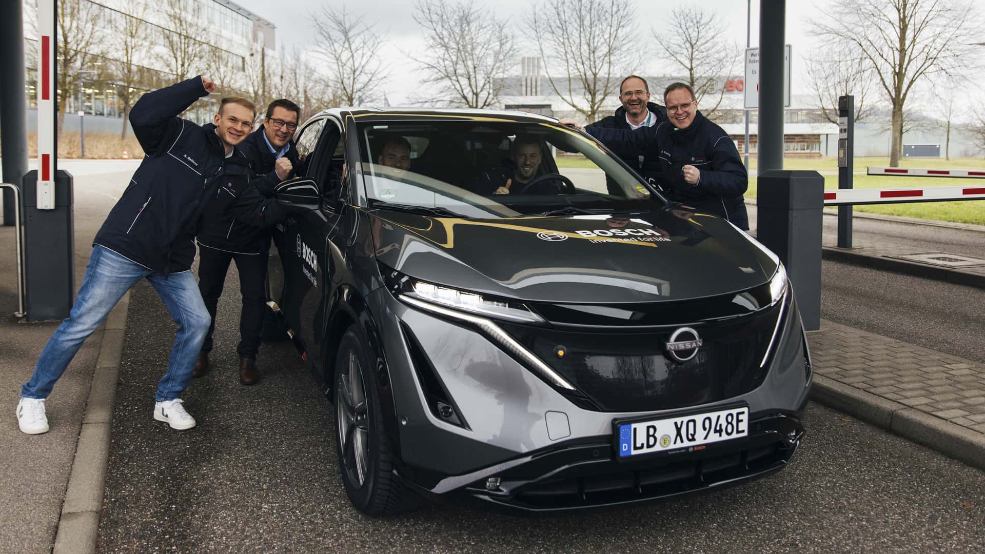Test du système de freinage par câble Bosch