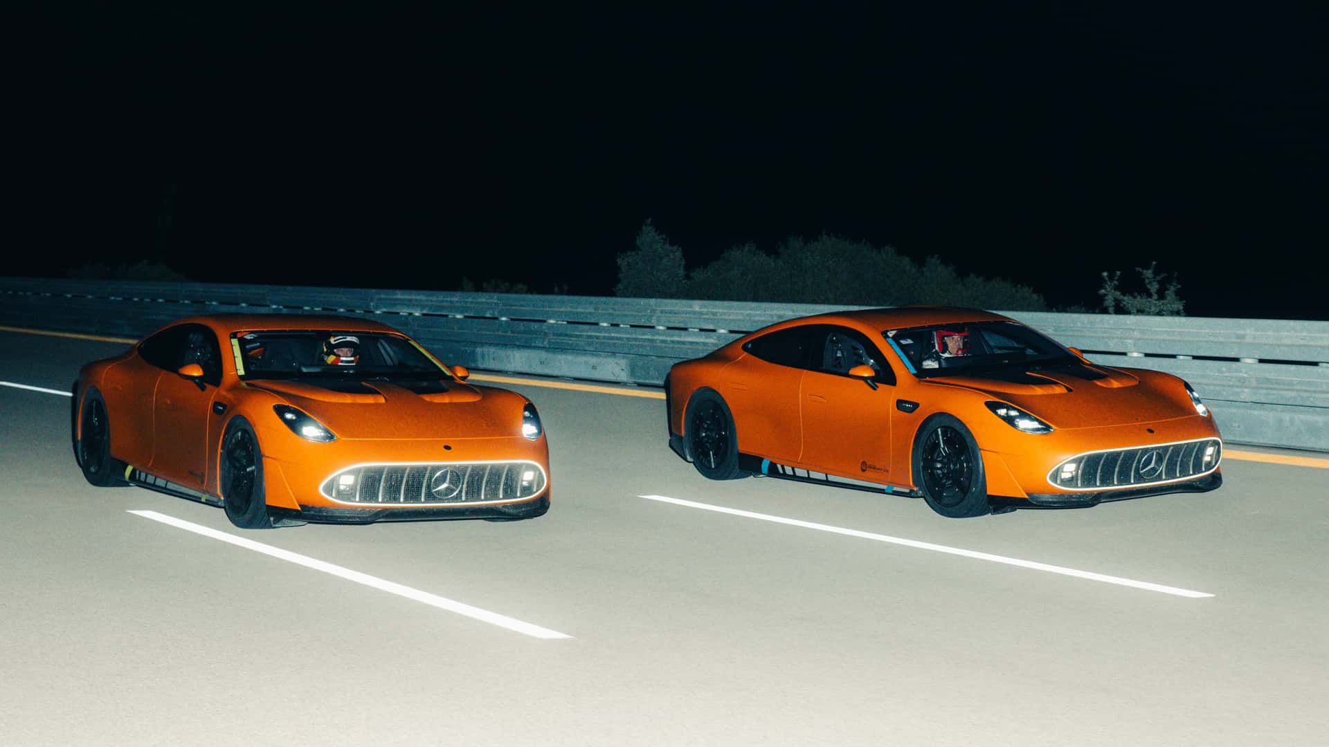 Konsep Mercedes-AMG GT XX memecahkan beberapa rekor jarak tempuh untuk mobil listrik