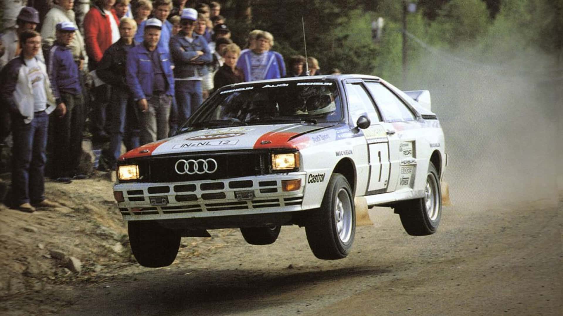 Audi Quattro Group B Rally Car