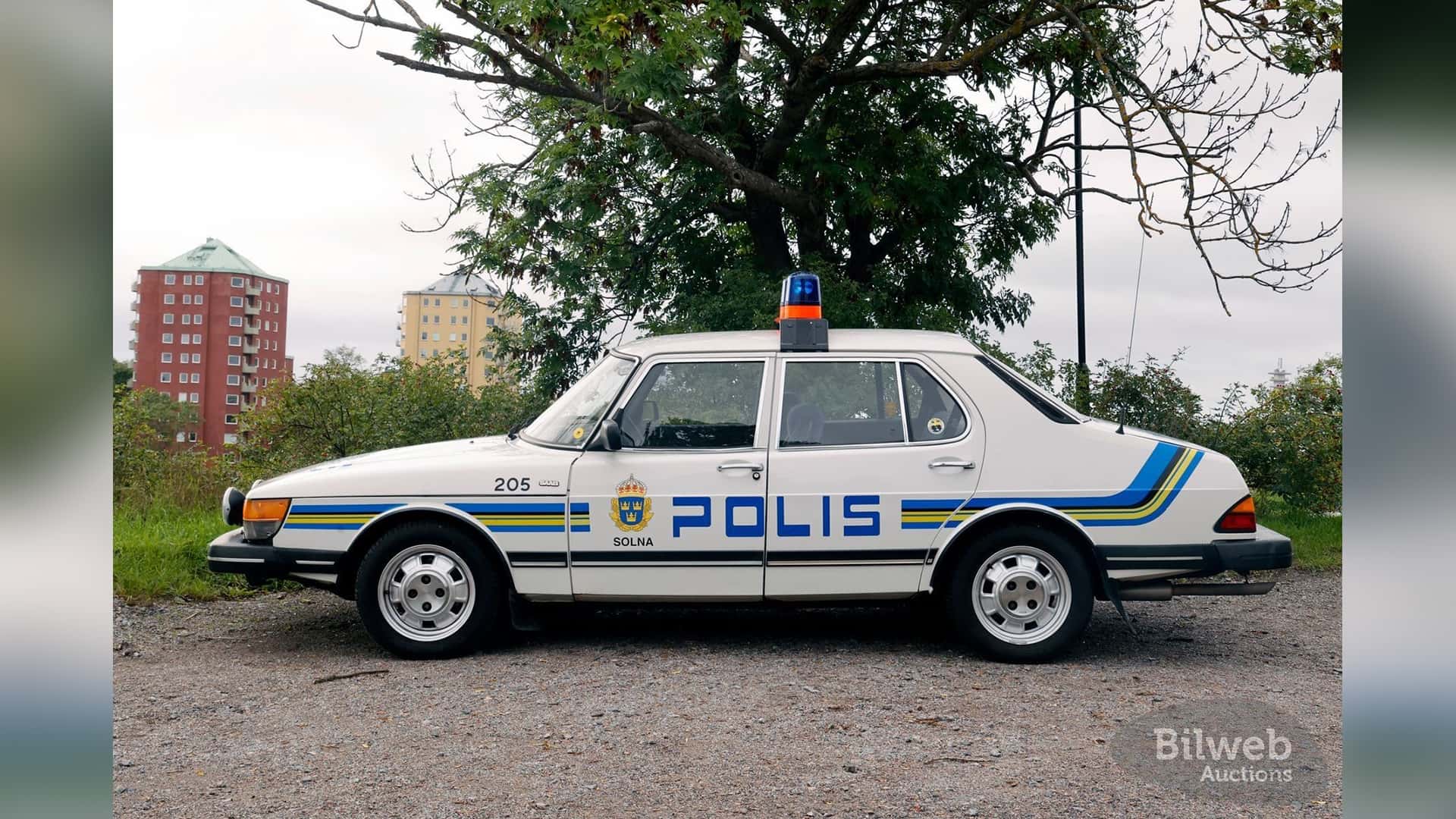Saab 900 GLi Polizeiauto (1984)