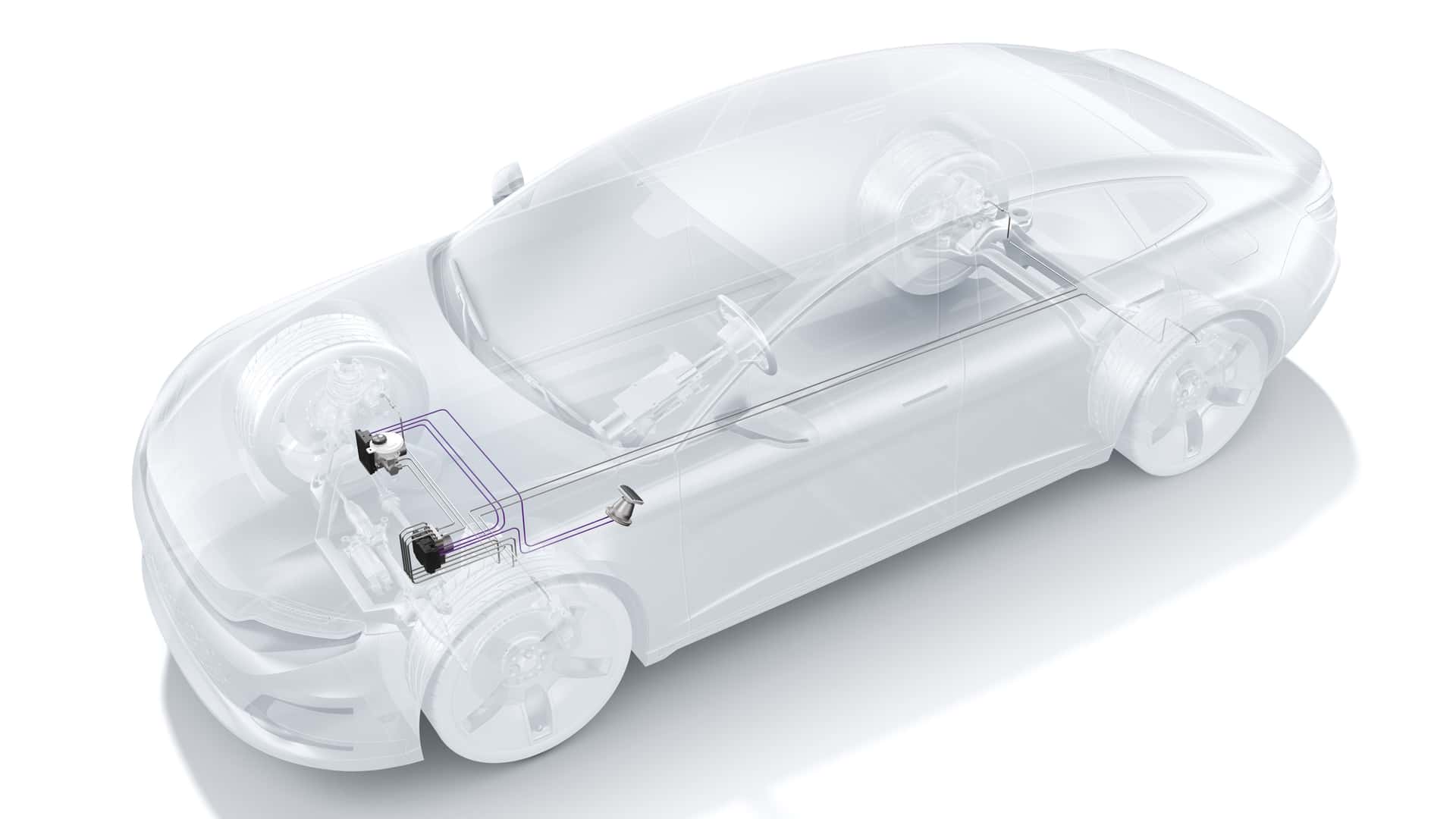 Test du système de freinage par câble Bosch