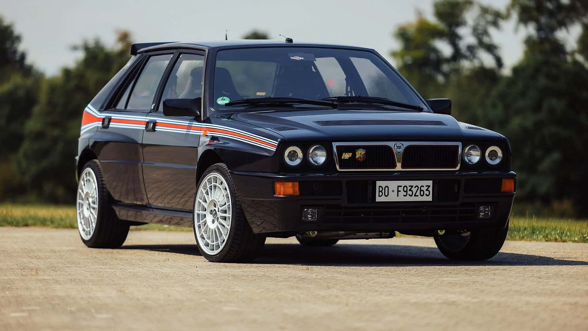 Lancia Delta HF Integrale Evo Martini 5 (1992), negro para Vasco Rossi