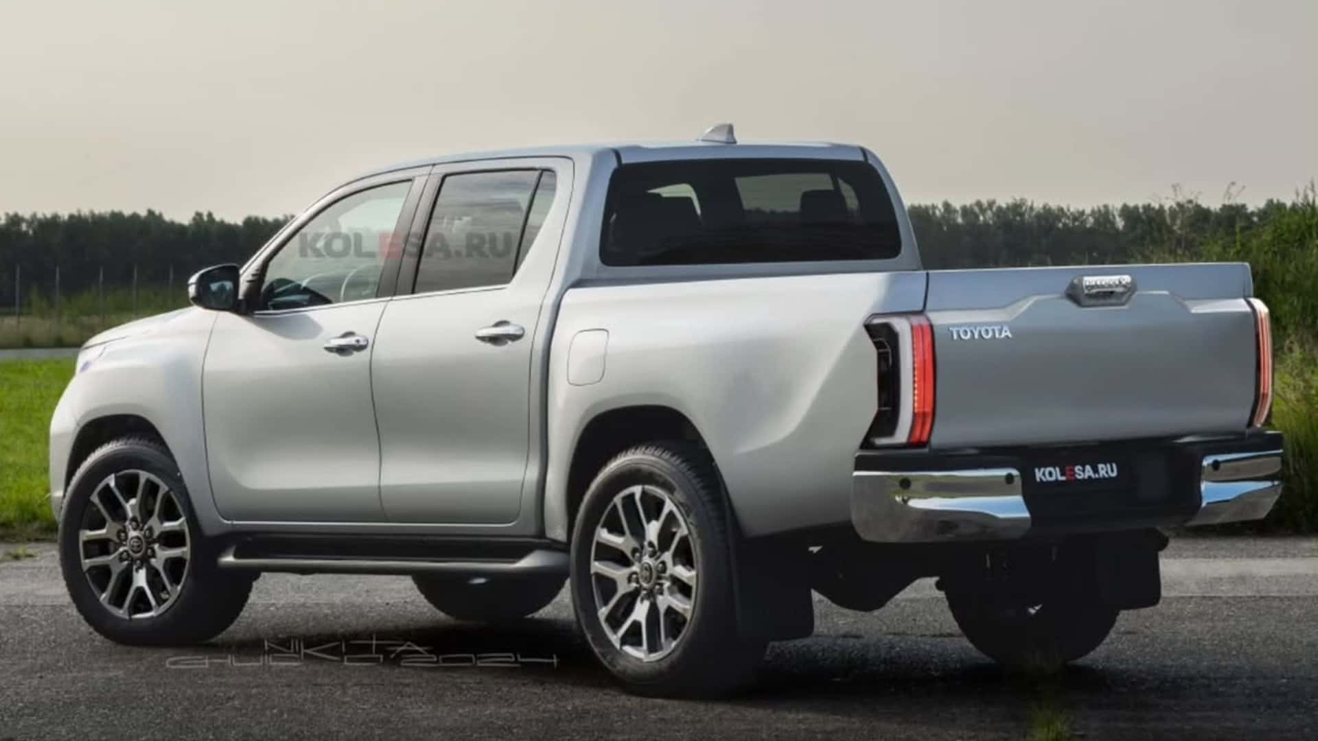 Toyota Hilux 2026, recreación