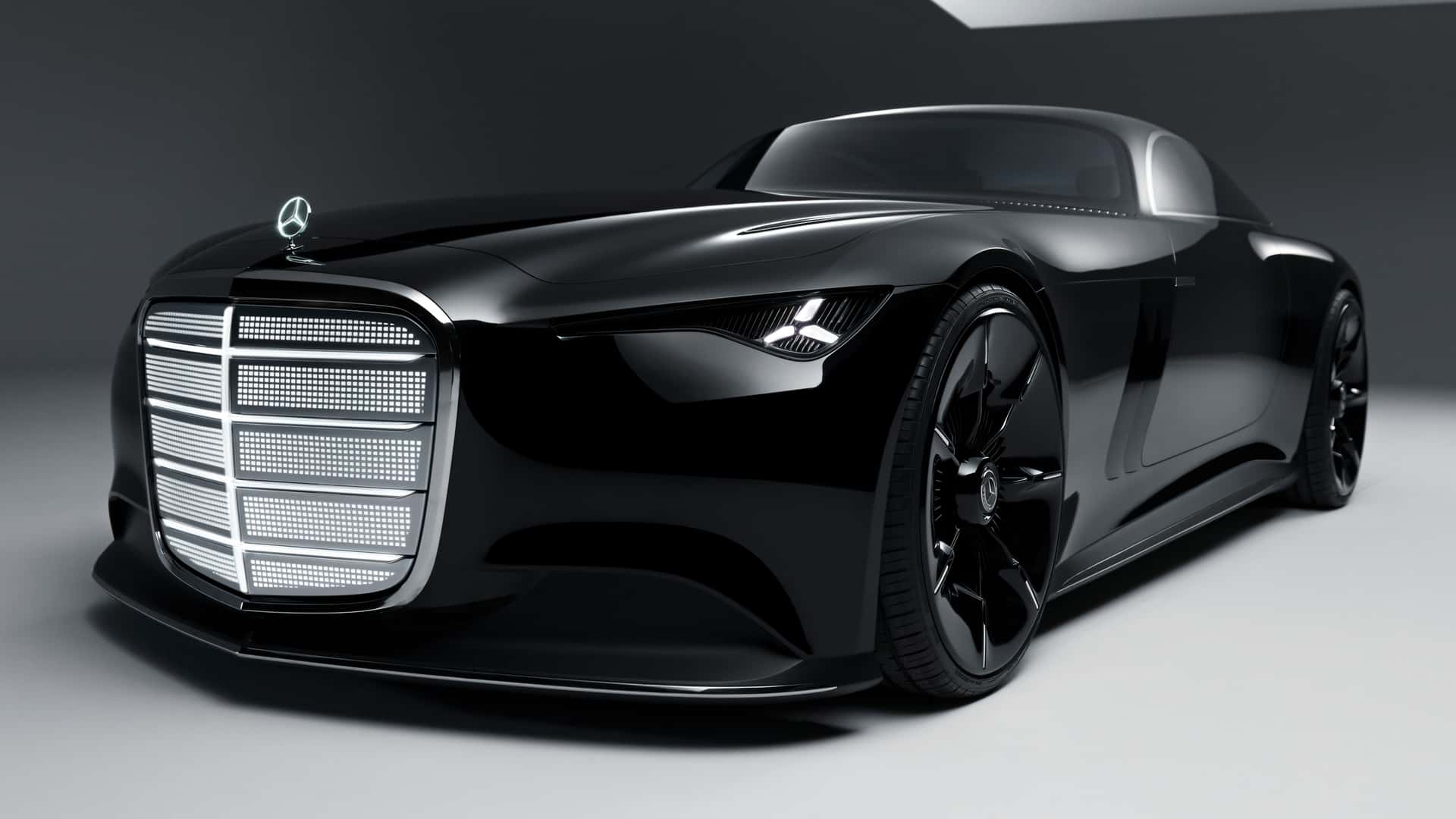 Mercedes Vision Iconic (2025): Hommage mit leuchtendem Ego