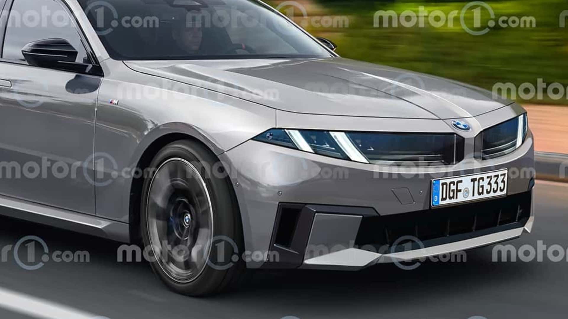 2027 BMW 3 Series Neue Klasse Rendering