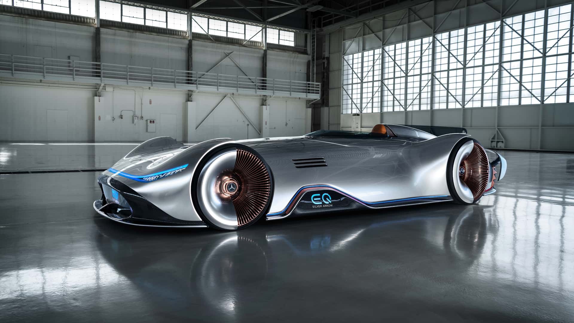 Mercedes Vision EQ Silver Arrow Concept (2018)