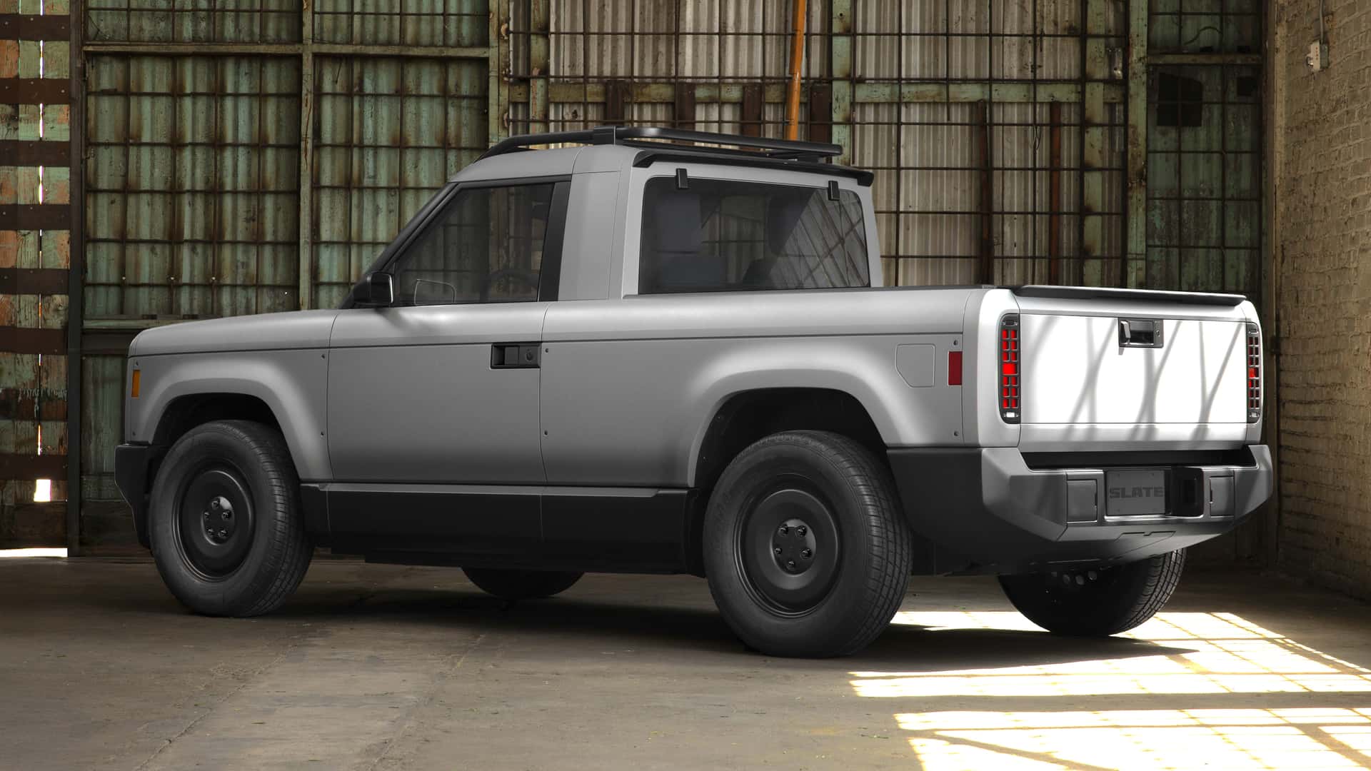 Slate Truck - Arrière 3:4 extérieur