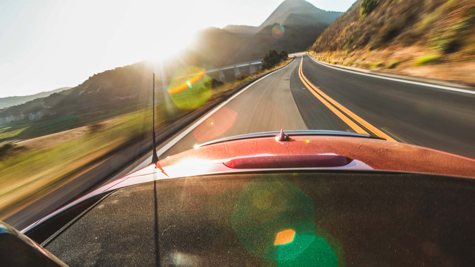 Perjalanan Jalan Raya Mazda Miata California