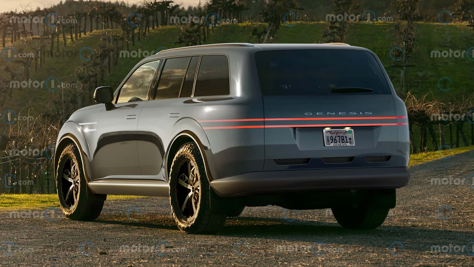 Genesis Mercedes-Benz G-Class Rival Rendering