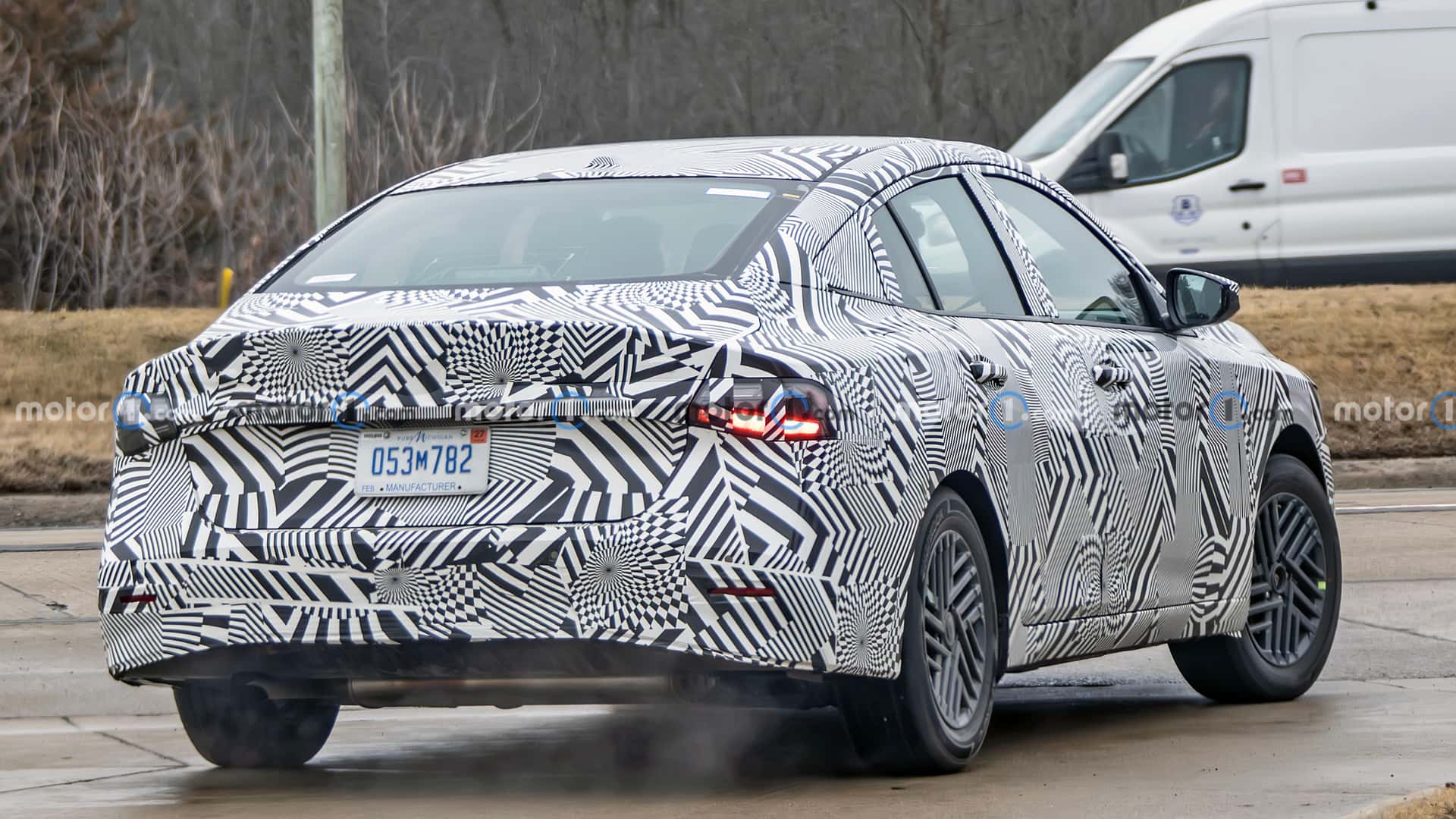 New Nissan Altima Rear View Spy Photo