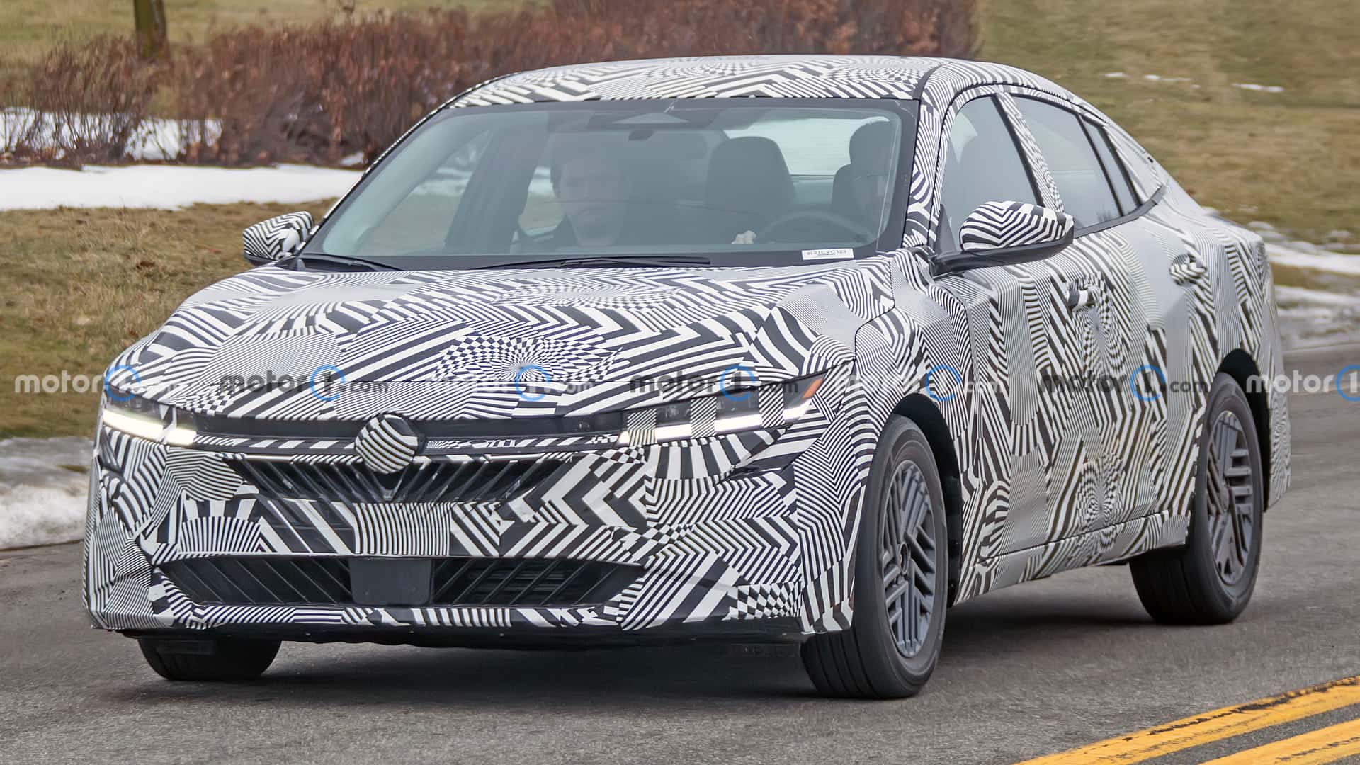 New Nissan Altima Front View Spy Photo