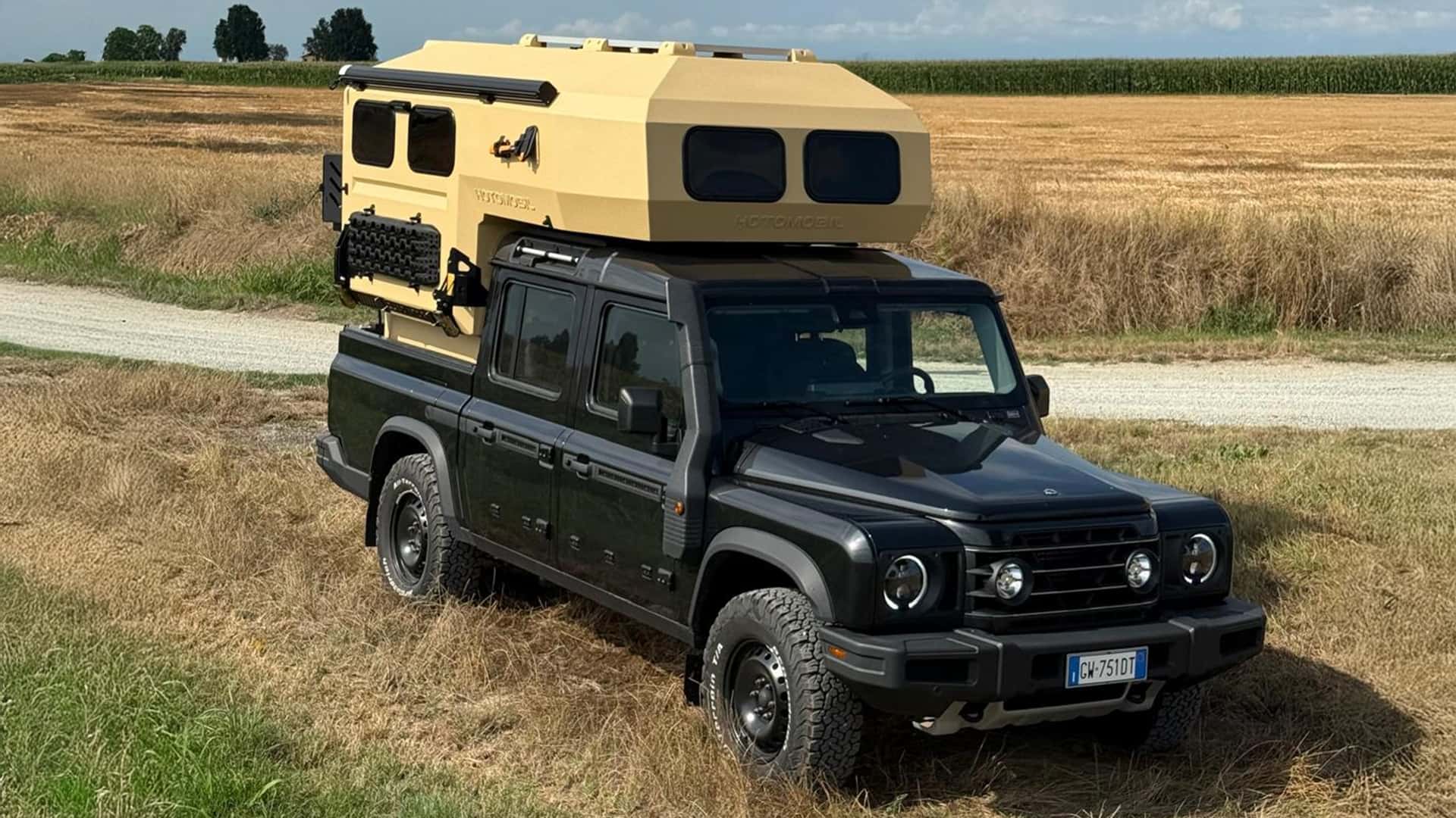 INEOS Quartermaster: versión camper con la célula Gladiator S