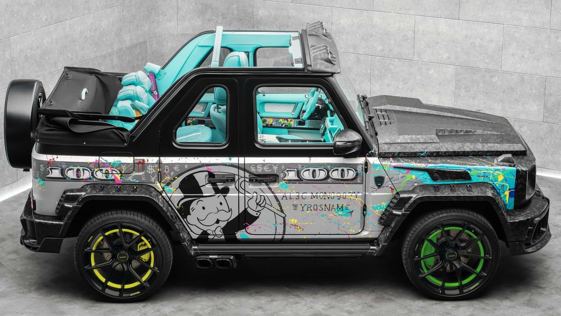 G-Wagon Bertema Monopoli Karya Mansory Benar-benar Mengagumkan