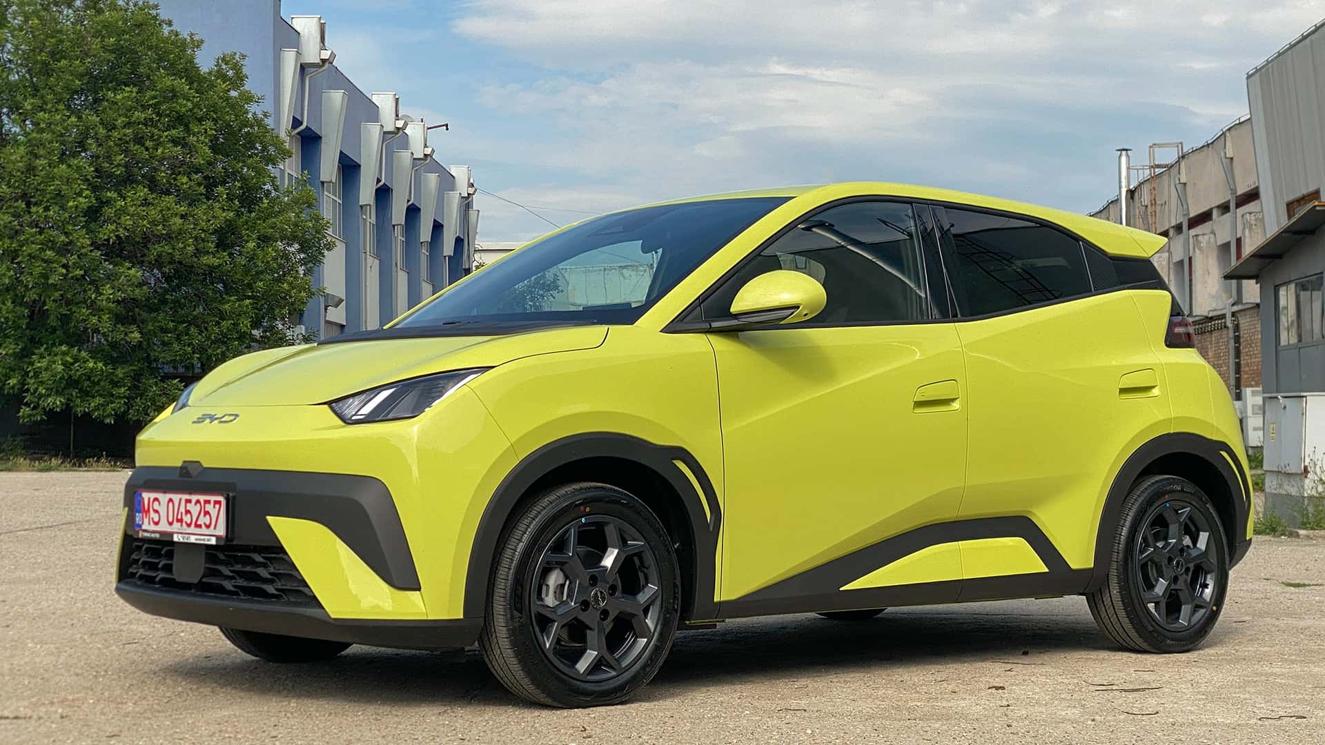 Foto langsung BYD Dolphin Surfing