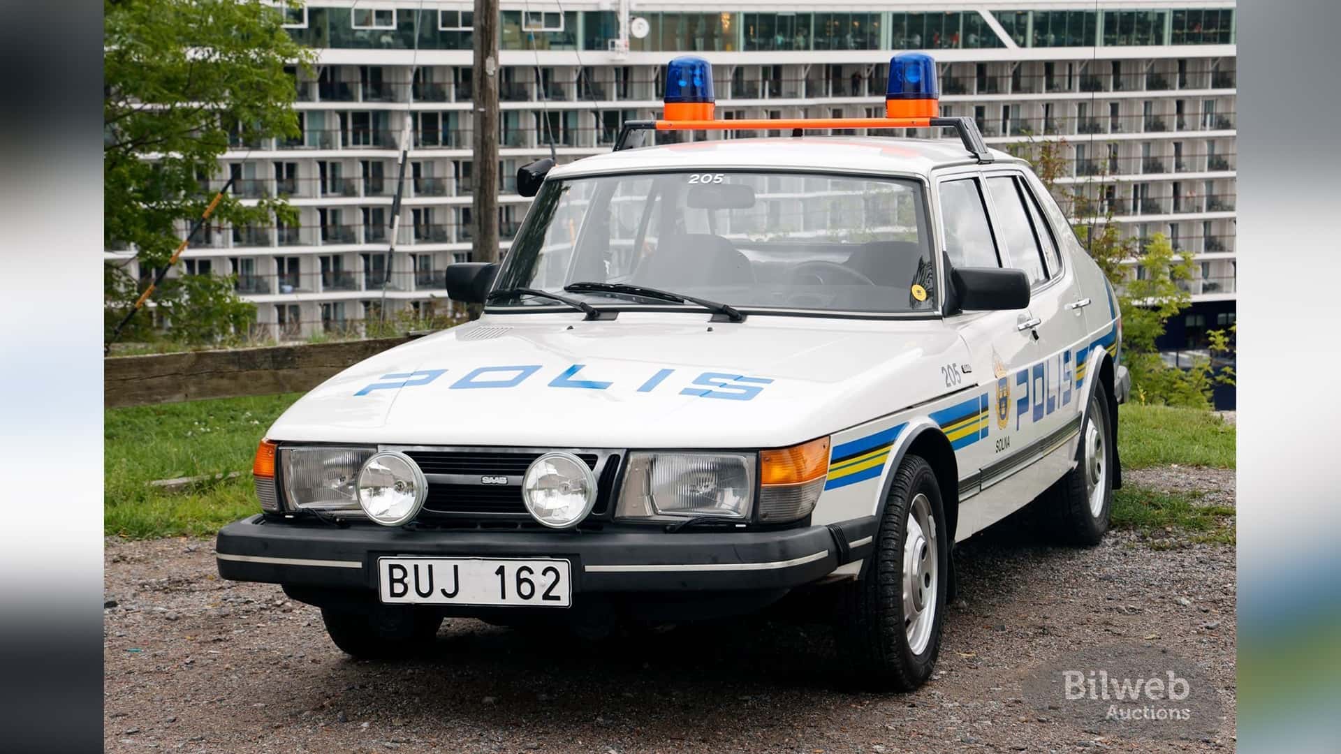 Saab 900 GLi Polizeiauto (1984)