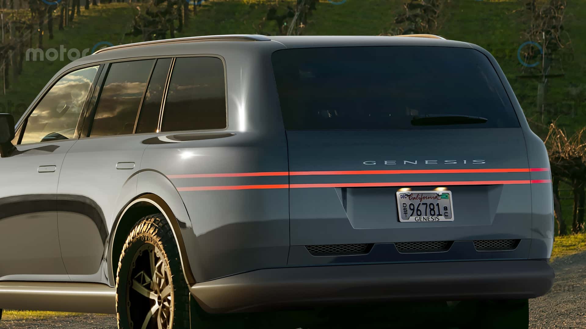 Genesis Mercedes-Benz G-Class Rival Rendering