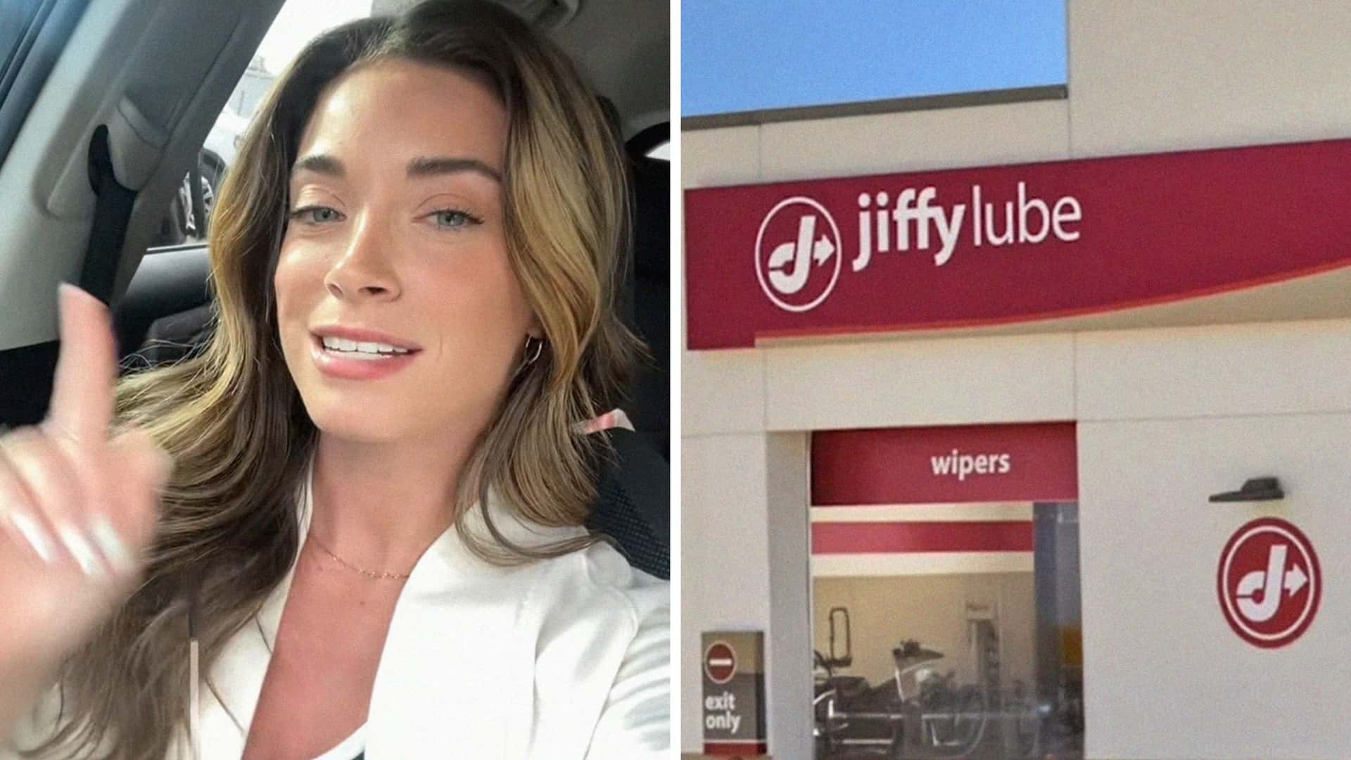 Florida Woman Gets Oil Change at Jiffy Lube In 103-Degree Heat. Then They Find a Creative Workaround So She Can Wait In Her Car