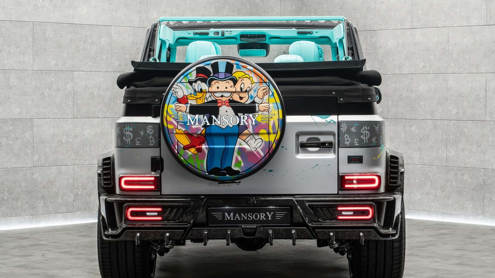 Hand-Painted Mercedes-Benz G-Class By Alec Monopoly From Mansory