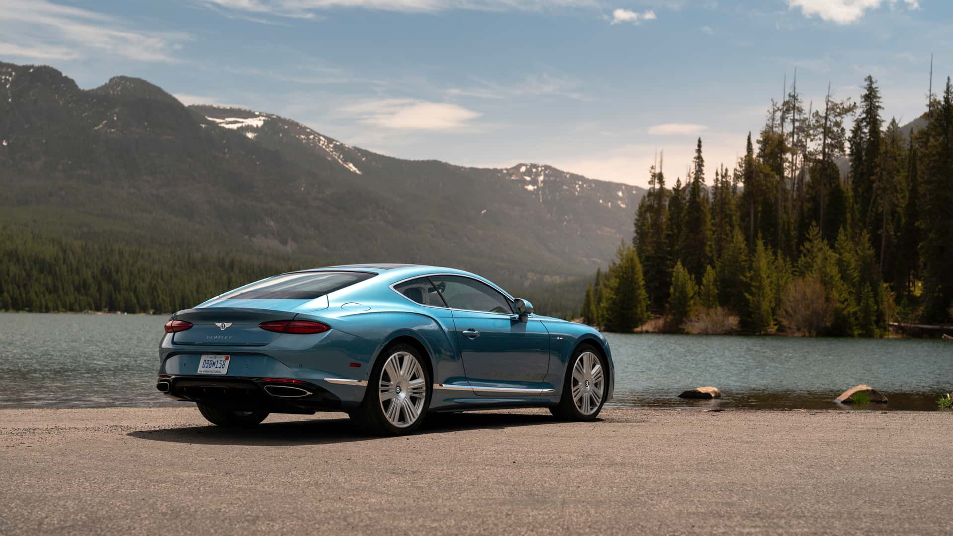 Bentley Continental GT 2025 Bleu Windsor clair